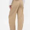 Pantalones acampanados de pana de talle alto