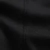 Pantalones acampanados de punto doble de talle bajo
