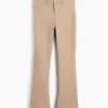 Pantalones acampanados de uniforme para niños, de tejido Ponte