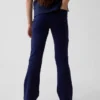 Pantalones acampanados de uniforme para niños, de tejido Ponte