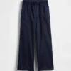 Pantalones anchos cómodos para uniforme infantil