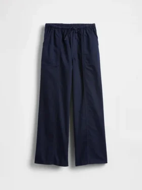 Pantalones anchos cómodos para uniforme infantil