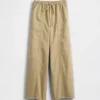 Pantalones anchos cómodos para uniforme infantil
