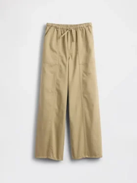 Pantalones anchos cómodos para uniforme infantil