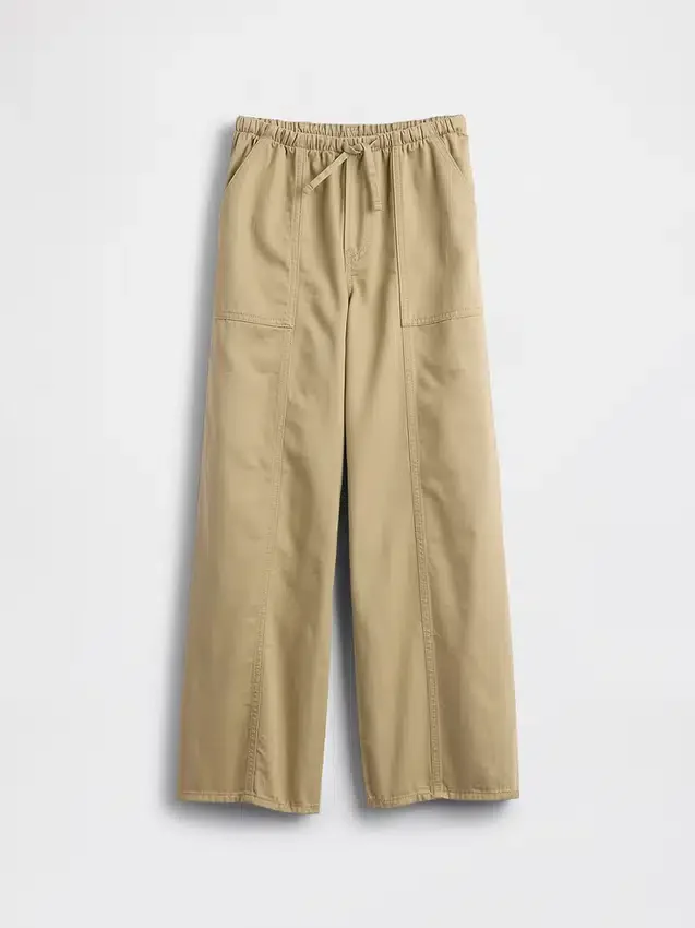 Pantalones anchos cómodos para uniforme infantil