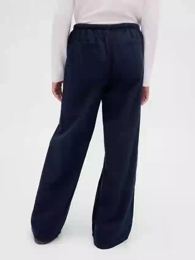 Pantalones anchos cómodos para uniforme infantil