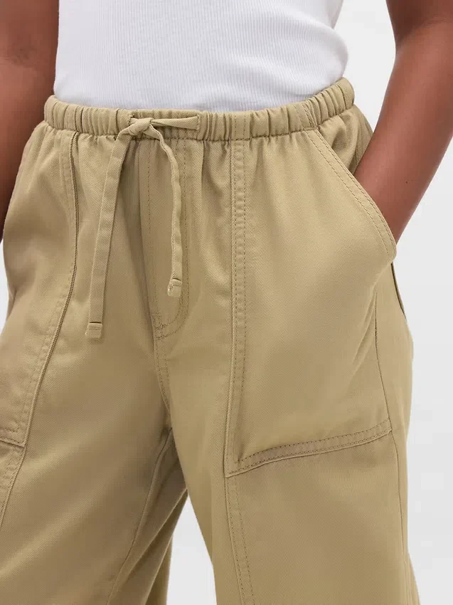 Pantalones anchos cómodos para uniforme infantil