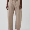 Pantalones anchos de corte holgado con doble refuerzo en las rodillas