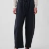 Pantalones anchos de corte holgado con doble refuerzo en las rodillas