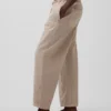 Pantalones anchos de corte holgado con doble refuerzo en las rodillas