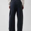 Pantalones anchos de corte holgado con doble refuerzo en las rodillas