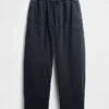 Pantalones anchos de corte holgado con doble refuerzo en las rodillas