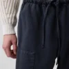 Pantalones anchos de corte holgado con doble refuerzo en las rodillas