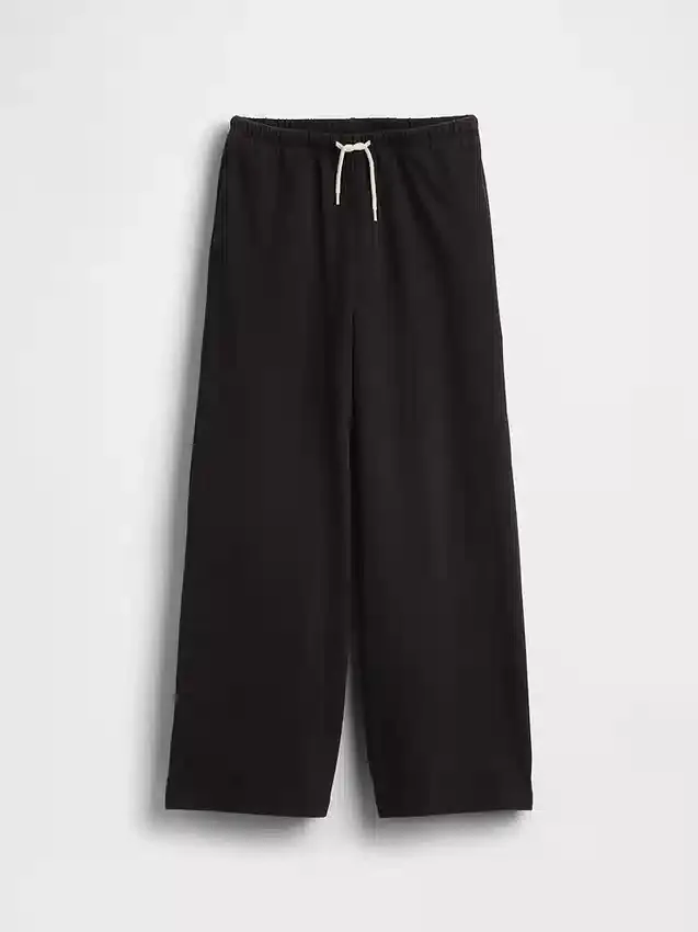 Pantalones anchos de corte holgado para niños