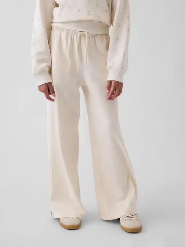 Pantalones anchos de corte holgado para niños