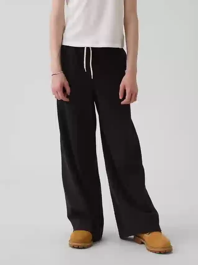 Pantalones anchos de corte holgado para niños