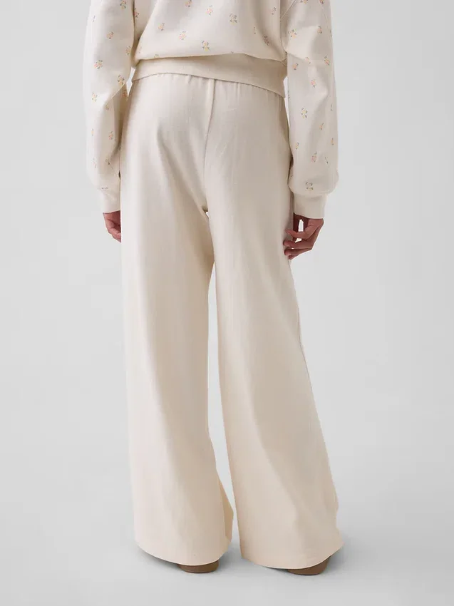 Pantalones anchos de corte holgado para niños