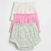 Pantalones bombachos con volantes Tinyrib de Baby First Favorites (paquete de 3)