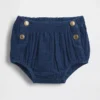 Pantalones bombachos de gasa de algodón con estampado de Brannan Bear