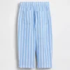 Pantalones bombachos de gasa de algodón para bebés y niños
