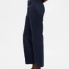 Pantalones caqui de talle medio