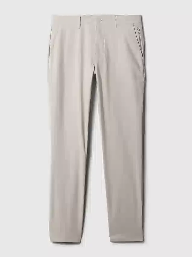 Pantalones caqui híbridos ajustados