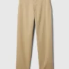 Pantalones caqui holgados de estilo moderno