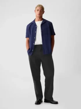 Pantalones caqui holgados de estilo moderno de los 90