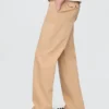 Pantalones caqui holgados de estilo moderno de los 90