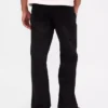 Pantalones caqui holgados de sarga gruesa estilo años 90