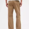 Pantalones caqui holgados de sarga gruesa estilo años 90