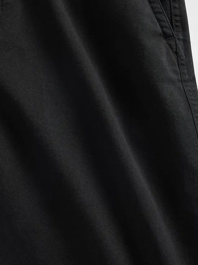 Pantalones caqui holgados de sarga gruesa estilo años 90