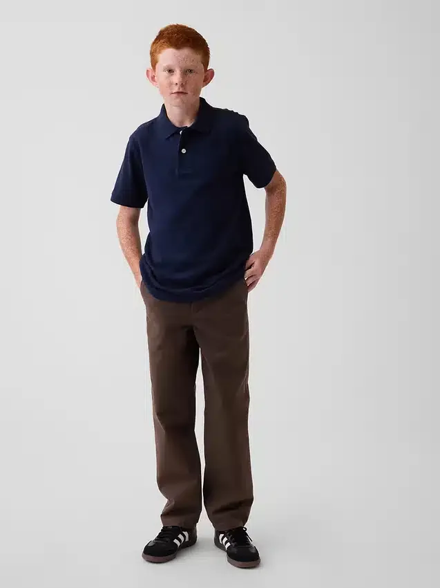 Pantalones caqui holgados «Modern Uniform» para niños
