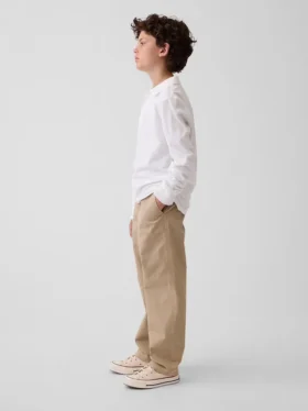 Pantalones caqui holgados «Modern Uniform» para niños