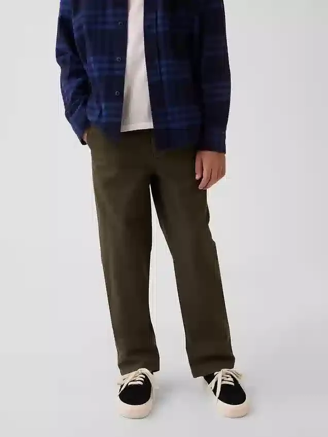 Pantalones caqui holgados «Modern Uniform» para niños