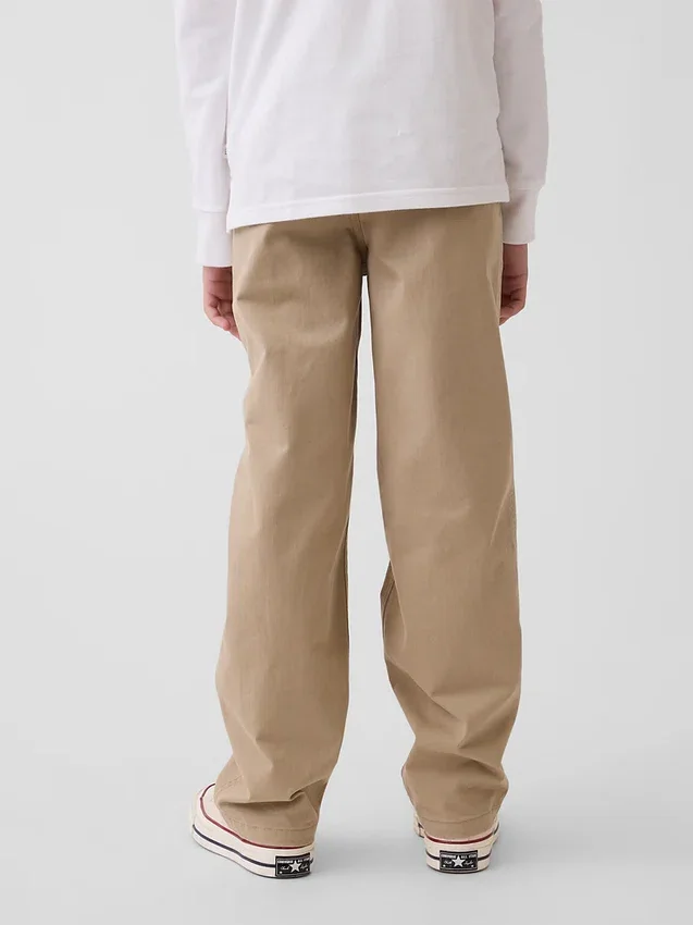 Pantalones caqui holgados «Modern Uniform» para niños