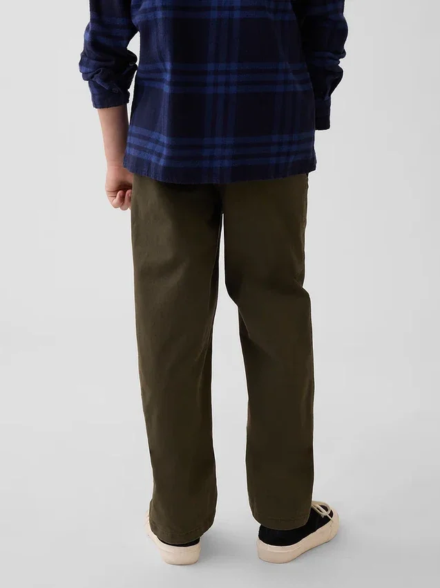 Pantalones caqui holgados «Modern Uniform» para niños