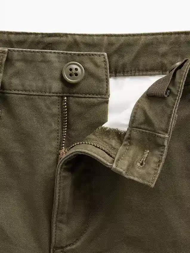 Pantalones caqui holgados «Modern Uniform» para niños