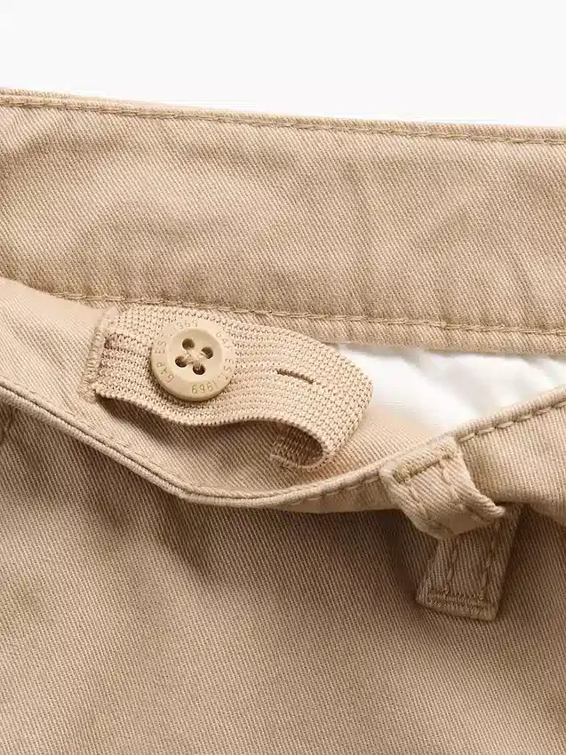 Pantalones caqui holgados «Modern Uniform» para niños