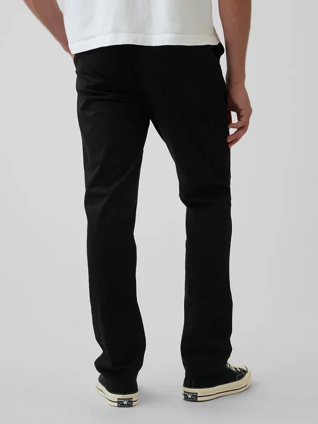 Pantalones caqui modernos de corte ajustado