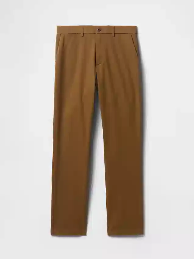 Pantalones caqui rectos modernos
