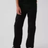 Pantalones caqui rectos y holgados de estilo «uniforme moderno» para niños
