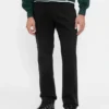 Pantalones caqui utilitarios de corte recto holgado