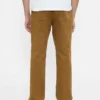 Pantalones caqui utilitarios de corte recto holgado