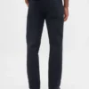 Pantalones caqui utilitarios de corte recto holgado