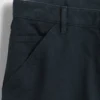 Pantalones caqui utilitarios de corte recto holgado