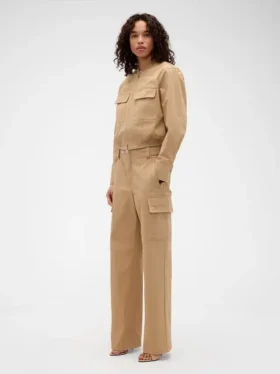 Pantalones cargo de talle alto GAP × Victoria Beckham