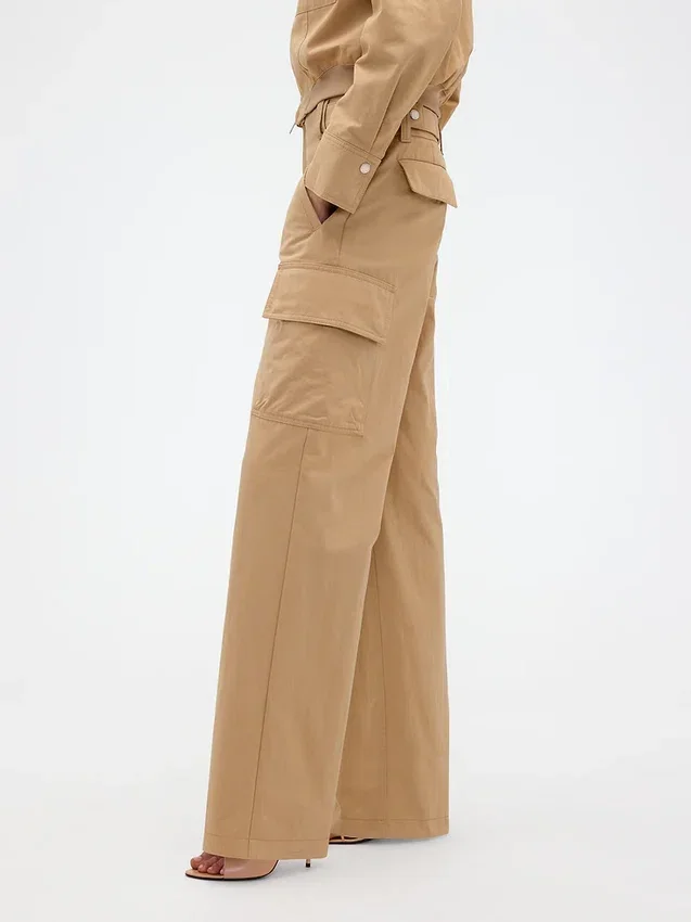 Pantalones cargo de talle alto GAP × Victoria Beckham