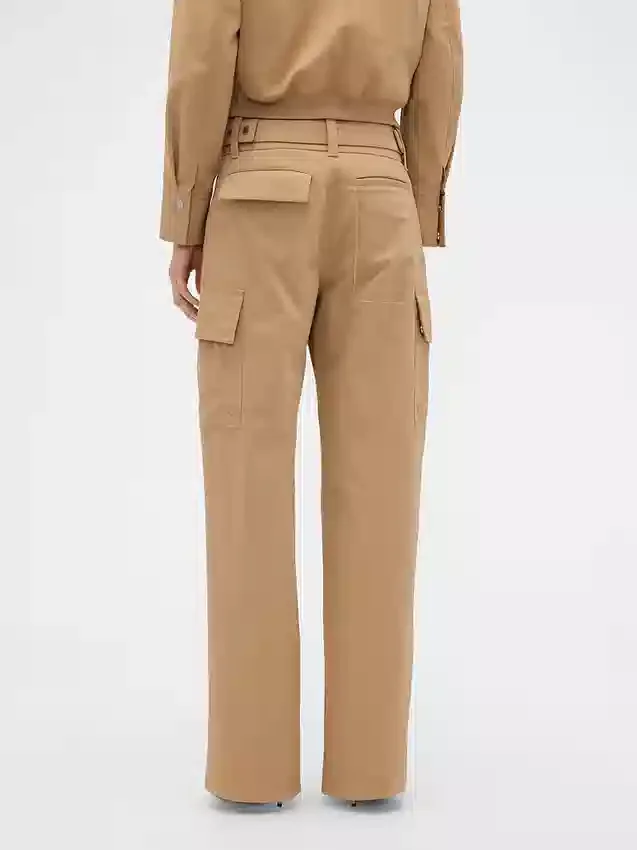 Pantalones cargo de talle alto GAP × Victoria Beckham