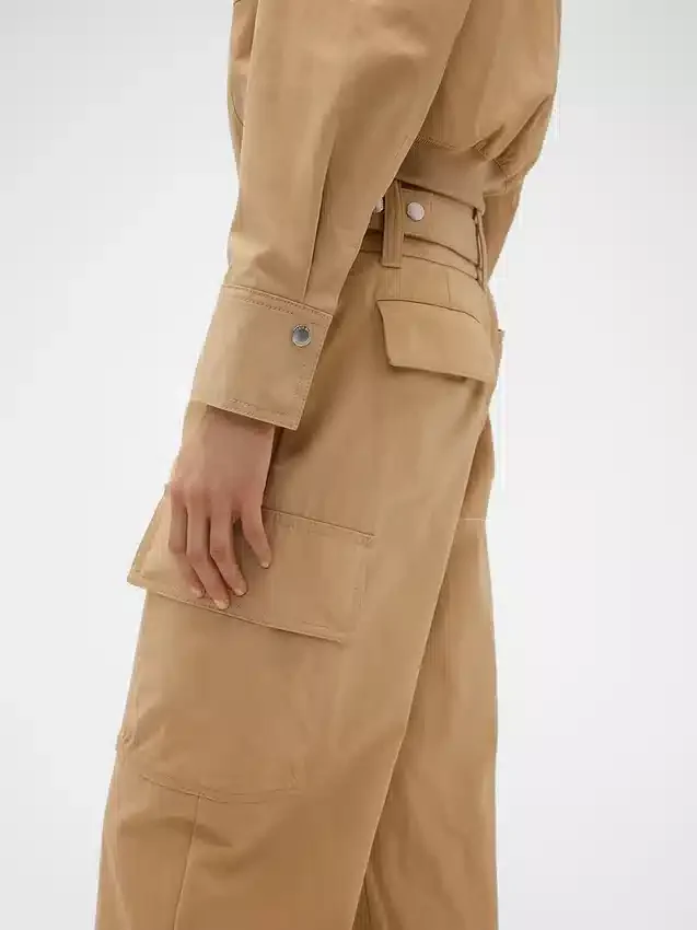 Pantalones cargo de talle alto GAP × Victoria Beckham